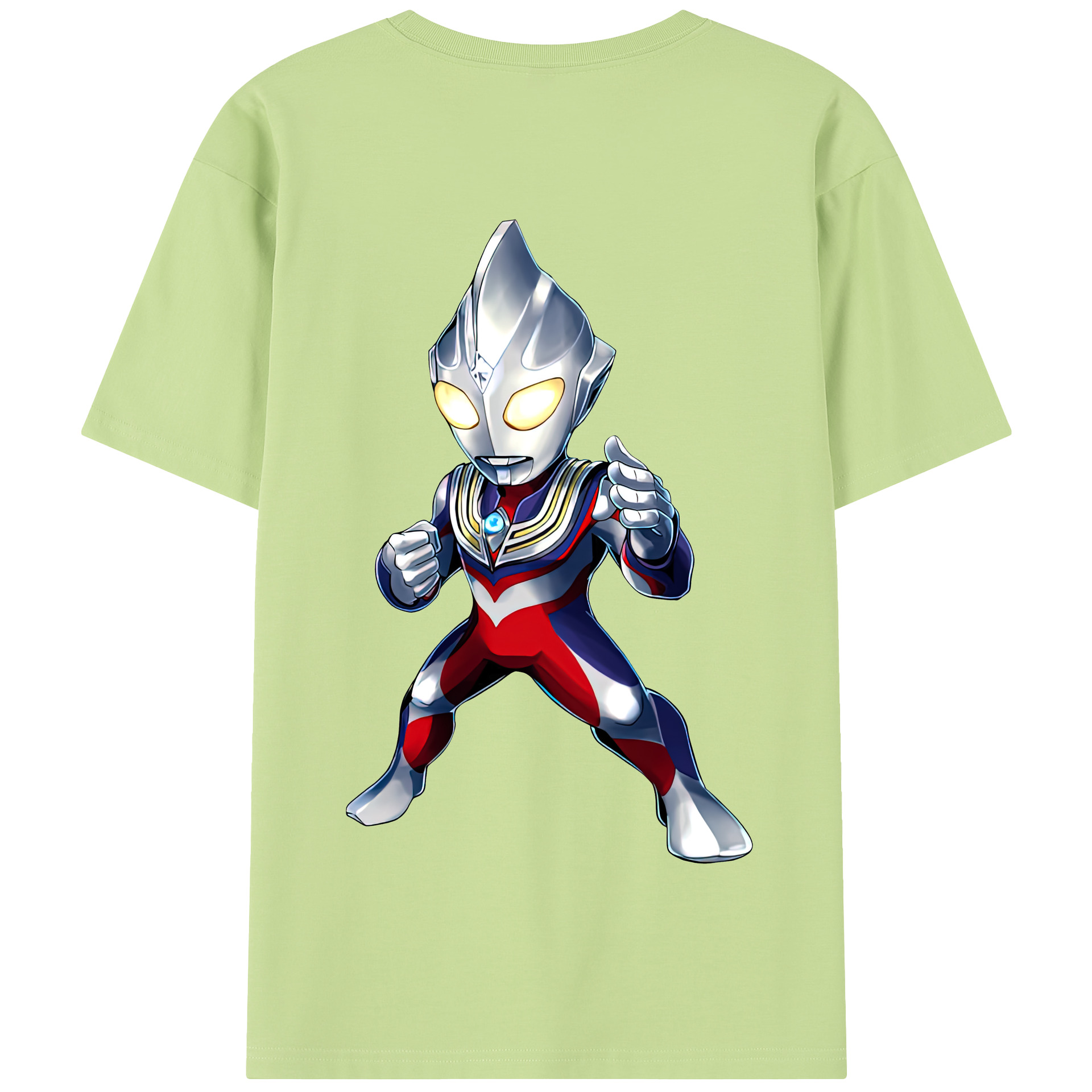 （画像用） ウルトラマン Ultraman 綿100％半袖Tシャツ（背面プリント）